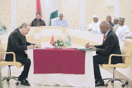 газопровод, соглашение, нигерия, марокко