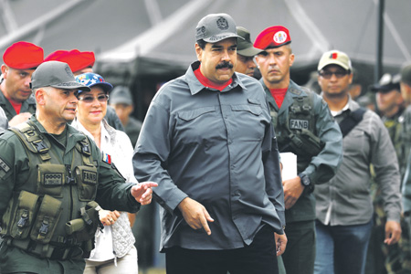 венесуэла, мадуро, военные учения, независимость