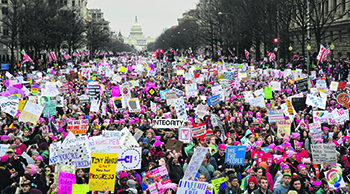 сша, протест, марш, женщины, трамп