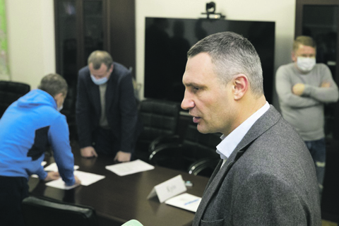Мэр Киева Кличко выступил против команды Зеленского