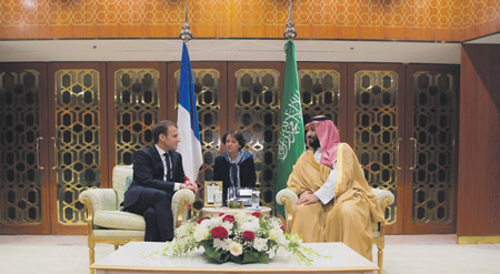франция, саудовская аравия, макрон, оружие