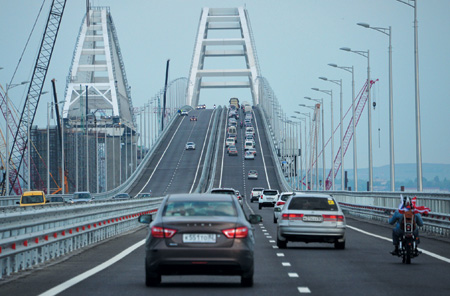 крымский мост, открытие, путин, украина, порошенко, нато