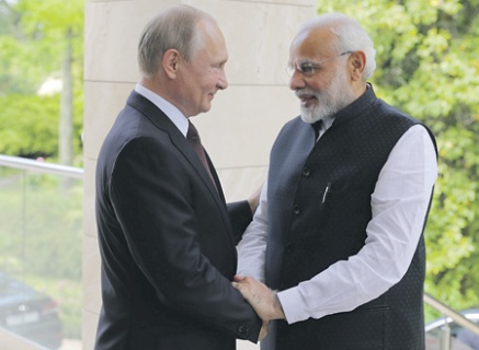 Путин и Моди строят большой евразийский проект
