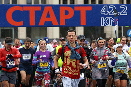 московский марафон, фото