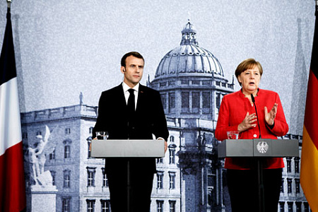 германия, франция, меркель, макрон, ес, европа, экономика, реформы