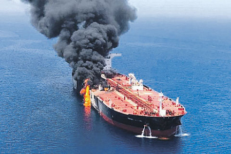 оманский пролив, танкеры, инцидент, нефть, цены