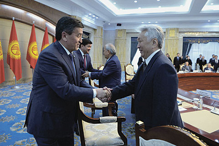 киргизия, президент, жээнбеков, премьеры, спикеры, политика