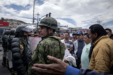 латинская америка, эквадор, экономика, массовые беспорядки