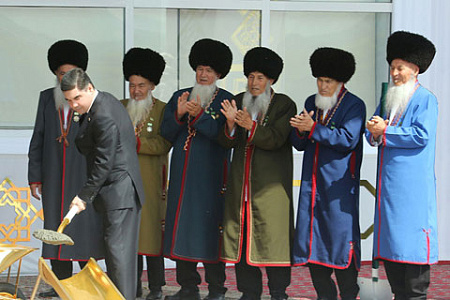 туркменистан, новый город, президент