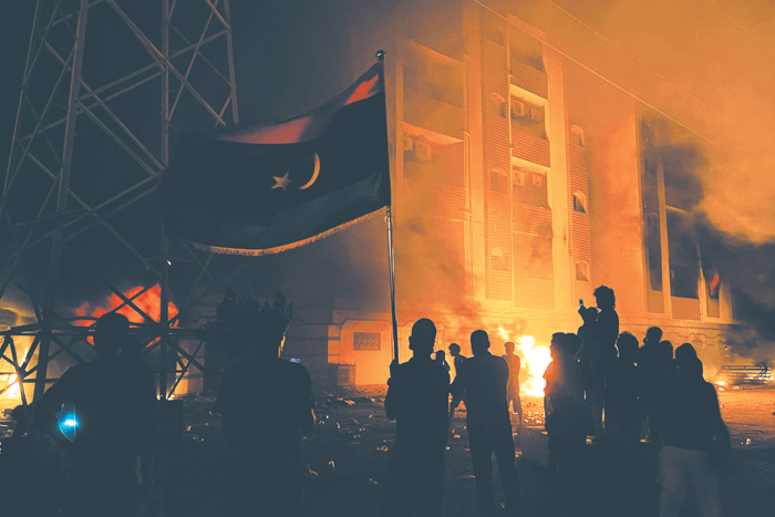 Ливийская армия поддержала протесты, охватившие страну