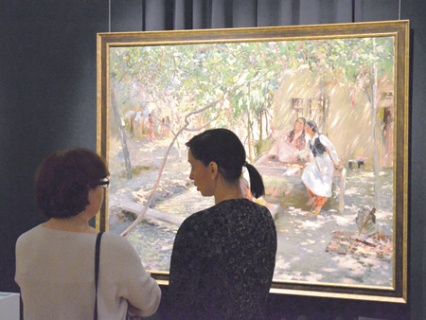 выставка, музей востока, русское искусство