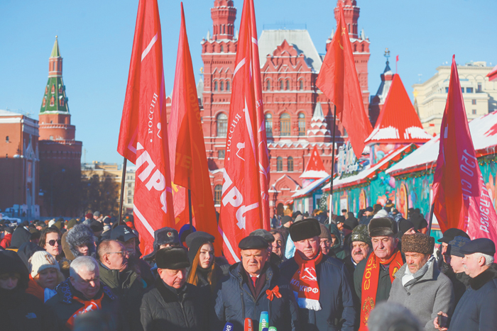 Коммунисты открывают политсезон на Красной площади