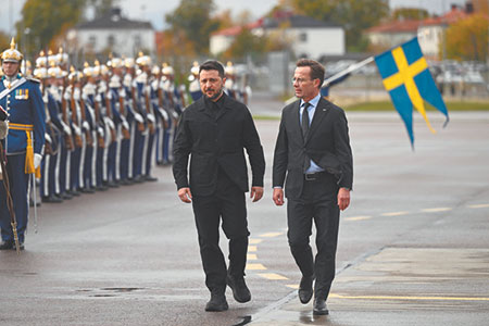 Зеленскому пообещали шведские истребители