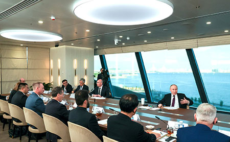 Встреча президента РФ с главами международных информагентств (текст)