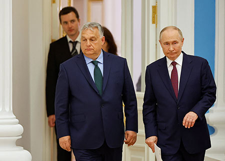 Виктор Орбан побывал в Москве с «мирной миссией»
