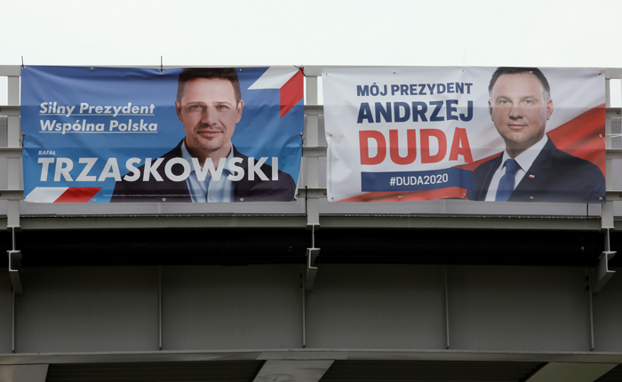 За президента Польши поборются город с деревней