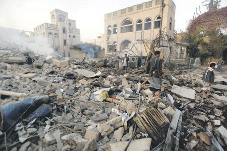 йемен, вооруженный конфликт, хуситы, тяжелое оружие, оон