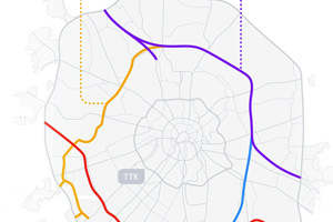 Московское хордовое кольцо разгрузит и улицы в центре, и вылетные магистрали