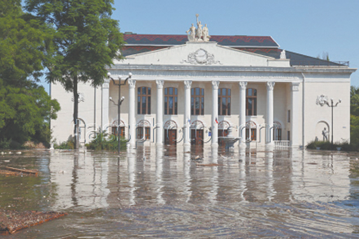 Каховское море исчезнет за четыре дня