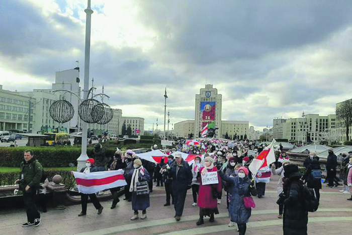 В Минске не хватает тюрем для протестующих