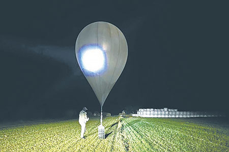 Аэростаты с контрабандой спровоцировали в Вильнюсе кризис