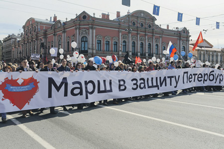 Несогласные объединились в Северной столице