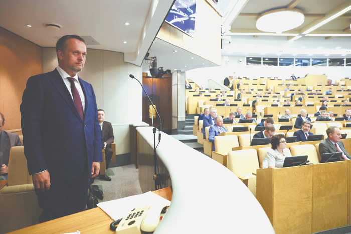 Никитин представил в Госдуме совсем краткую программу