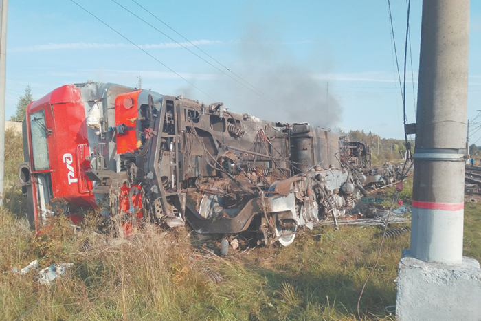 Движение поездов восстановлено на участке Санкт-Петербург – Луга