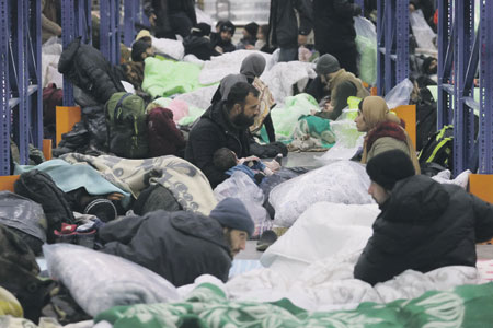 мигрантский кризхис, граница, польша, белоруссия, ес, меркель
