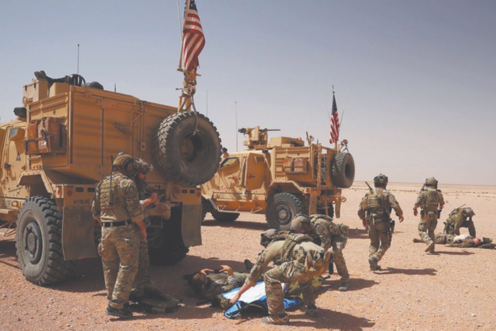 Американский контингент выгоняют с юга Сирии