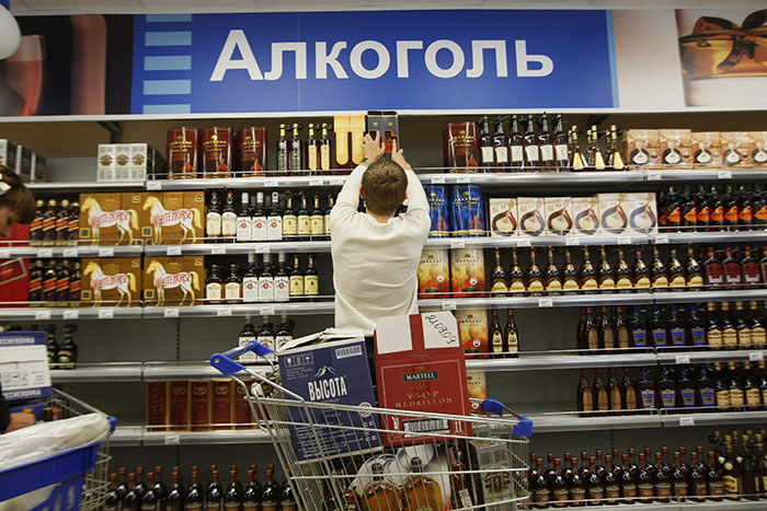 Розничные продажи алкогольной продукции без учета пива в 2018 году выросли 