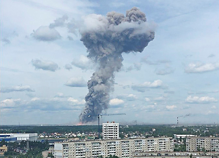 На предприятии в Дзержинске произошло несколько взрывов техногенного характера