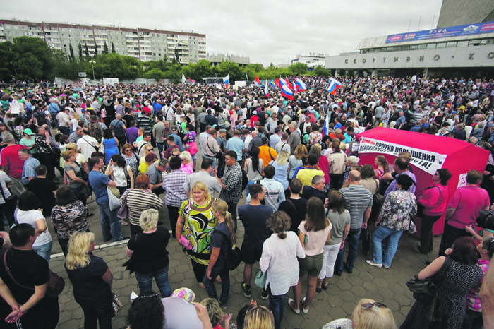 Навальный митинговал за рубежом