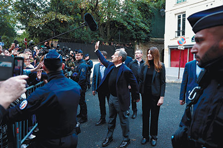 Франция. Экс-глава государства Николя Саркози отправился в тюрьму