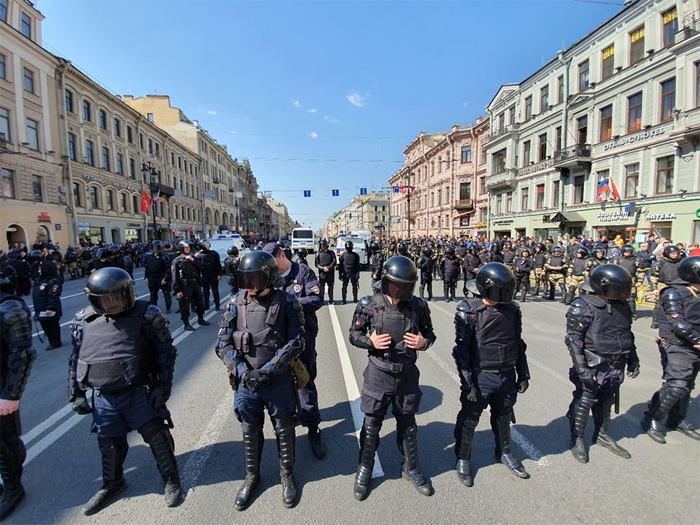 Петербургские силовики продемонстрировали оппозиции кто здесь власть