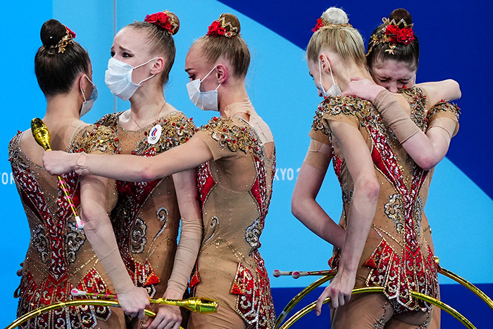 Фото недели. Российских гимнасток оставили без олимпийского "золота"
