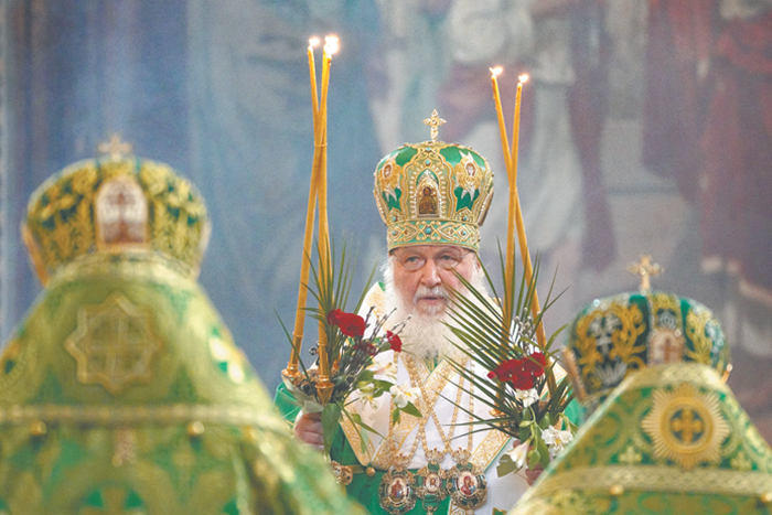 Патриарх Кирилл призвал верующих быть кроткими по примеру Христа, но при этом сохранять силу духа