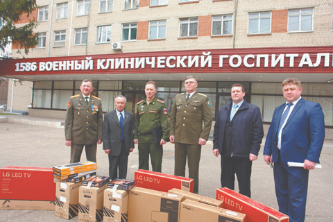 В тылу передовой