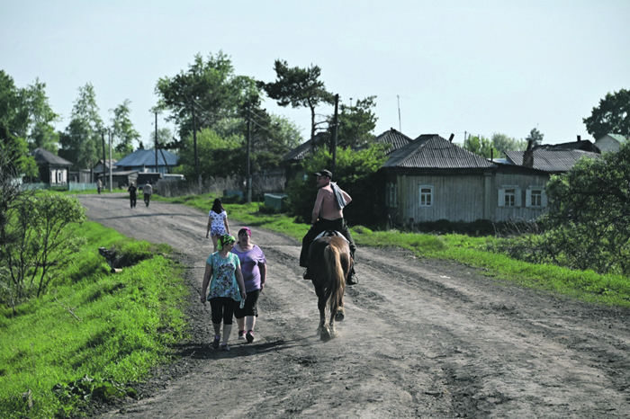 Село оказывается