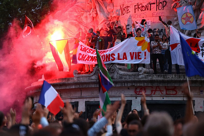франция, выборы, результат, протесты