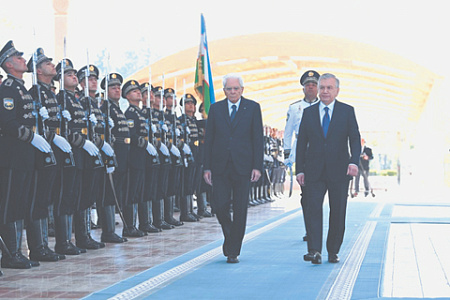 италия, президент, маттарелла, узбекистан, мирзиёев, стратегическое партнерство, центральная азия