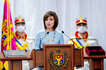 молдавия, президент, санду, конфликт, приднестровье, внешняя политика