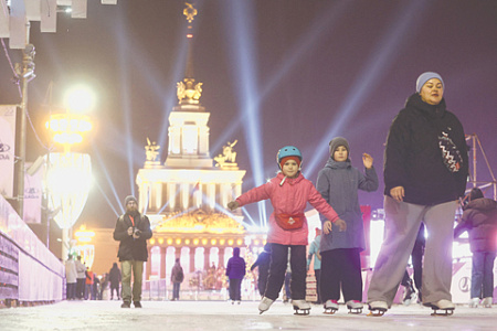 москва, зима, фестиваль, вднх, каток