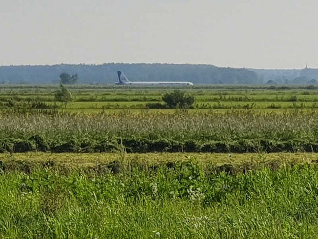 жуковский, уральские авиалинии, a321, посадка, авария