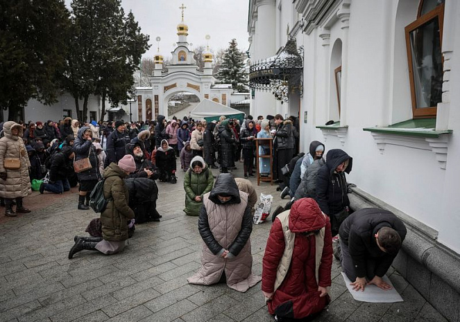 украина, киев, лавра, противостояние