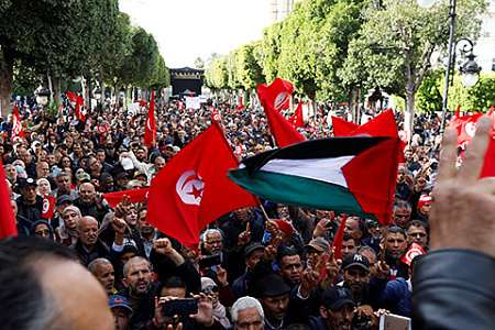 тунис, массовый протест, забастовки, политика, парламентские выборы, бойкот, оппозиция