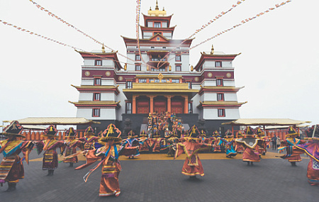 буддийский монастырь, тува, кызыл, буддизм, далай-лама, тибет