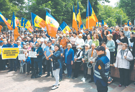 молдавия, санду, оппозиция, додон, арест, протесты, политические репрессии