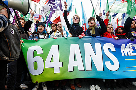 франция, макрон, реформа, пенсионный возраст, протесты, общество потребления
