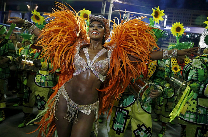 бразилия, карнавал, шоу, самба